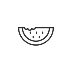 water melon icon vector illustration design