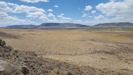 landscape with mountains