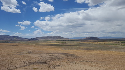 landscape with mountains