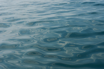 Textura del mar en calma 