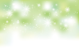 光　キラキラ　背景　緑