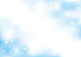 光　キラキラ　背景　水色