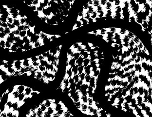 Grunge style. Abstract texture. Background. Brush pattern. White and black vector.