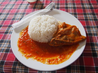Local cuisine, Nungwi, Zanzibar, Tanzania