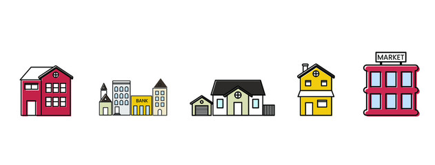 vector illustration of a city