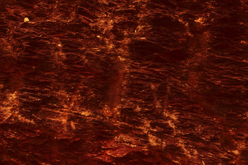 reddish rock on the high mountain