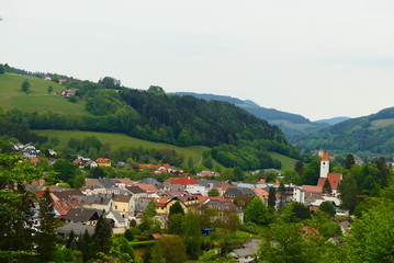 Unteraspang am Fusse des Wechselgebirges