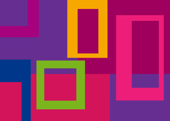 vector abstract geometric background, vintage for poster or cover