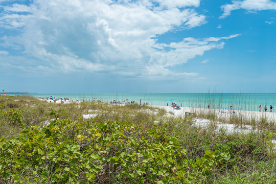Beach view of St. Pete Beach