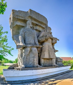 Catacombs memorial in Nerubayske, Ukraine