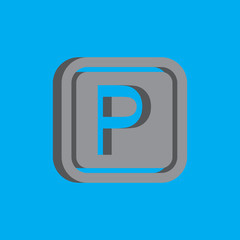 PARKING ICON , ZONE PARK ICON