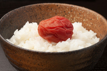 梅干しご飯
