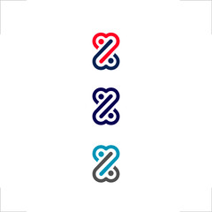  initial Z letter logo design