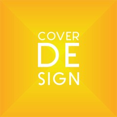 Cover Design with geometric shape and gradient color