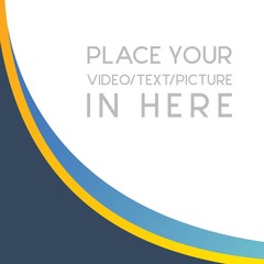 Square Banner Social Media Banners for Digital Marketing. Promotion Brand Fashion. Stories. Streaming