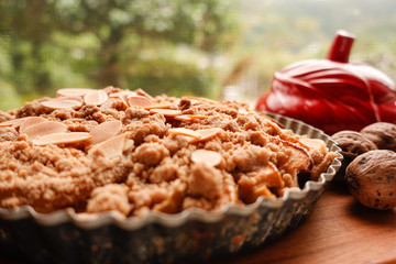 Apple crumble