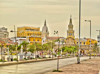 Cartagena, Colombia: Colonial center, HDR Image