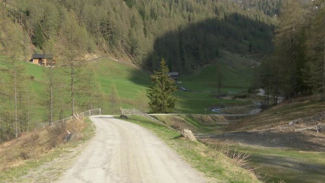 Winkeltal, Winkeltalbach, Gebirgsbach, Tal, Zentralalpen, Osttirol, Villgraten, Au&szlig;ervillgraten, Deferegger Alpen, Villgrater Berge, G&ouml;lbner, Alm, Almh&uuml;tte, Landwirtschaft, Bergbauer, Weide, F&ouml;hre, L&auml;