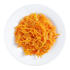 Carrot Salad with Onions
