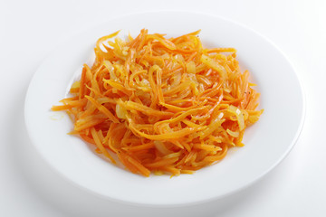 Carrot Salad with Onions