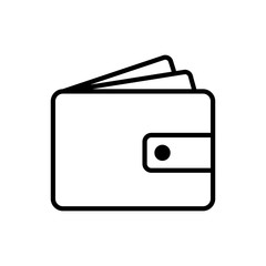 Wallet line icon