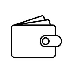 Wallet line icon