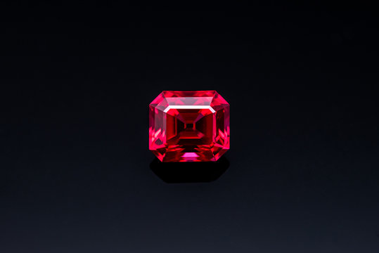Ruby Red Sapphire Gemstone
