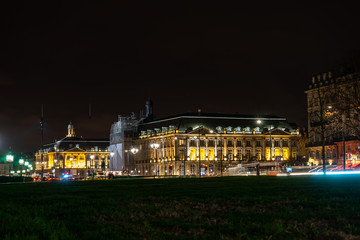 Fototapeta na wymiar Place de la Bourse in Bordeaux, France