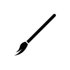 Paint brush, canvas icon