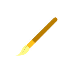 Paint brush, canvas icon