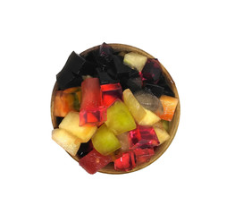 Fruit Ice on a white background