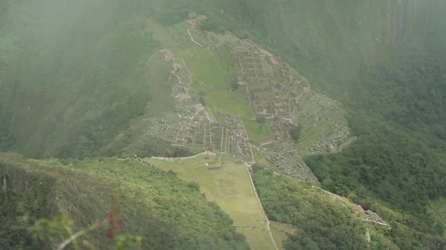 Aerial WS Machu Picchu, Cusco, Peru