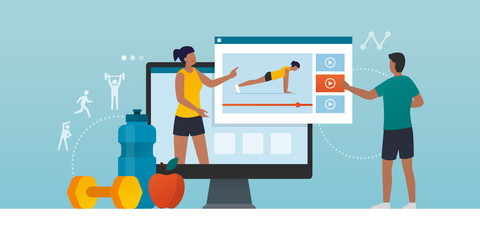 Fitness trainer online