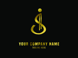 Abstract Logo Vector Gradient Alphabet