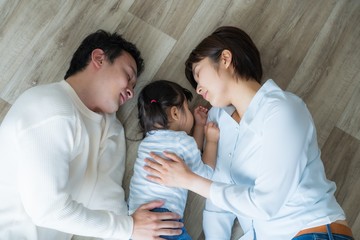 Fototapeta premium 三人 ポートレート