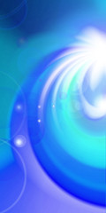 abstract vortex lines and circles