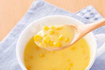 コーンポタージュスープ