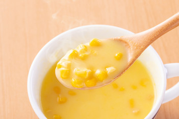 コーンスープ