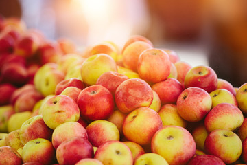Fresh Apples at Farmers' market