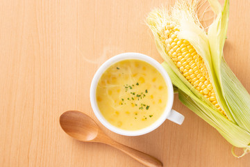コーンスープ