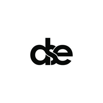 dse letter original monogram logo design