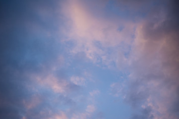 Abstract background. Beautiful sunset sky. Sunset. For greeting cards and web design with copy space