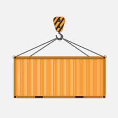 
Warehouse equipment. Cargo delivery, storage service, logistic. Vector illustration.
