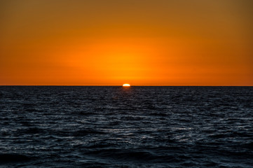 últimos rayos de sol