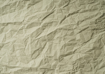 beige and wrinkled paper for packaging
