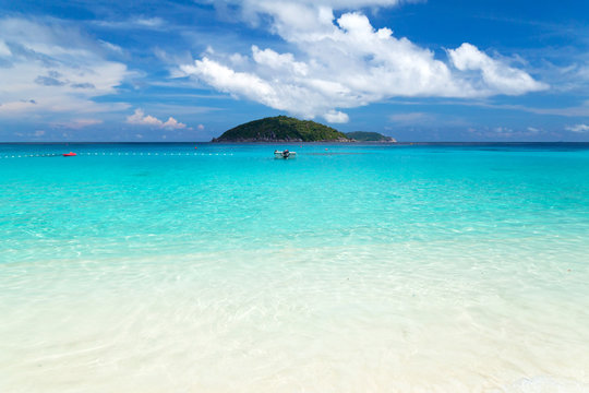 Beautiful beach of the Similan islands, Thailand