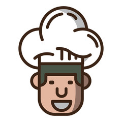 Family Kitchen or Restaurant Logo and Icon Design Template for Business and Professional Company