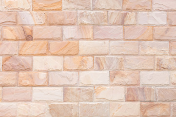 Obraz premium background and texture of decorative nature stone wall rectangle shape