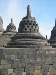 Stuppa at borobudur