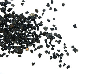 Black Stones. Gravel texture. Gravel background. Stones texture,Road gravel texture. Gravel background. Stones texture. Stones for plants. 